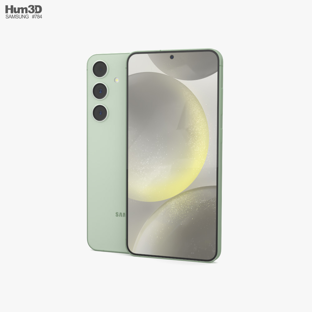 Samsung Galaxy S24 Plus Jade Green Modèle 3D